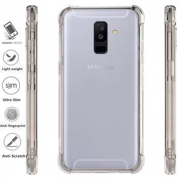 Silikoninis-Anti shock 1 mm. storio dėklas (GALAXY A6 PLUS)